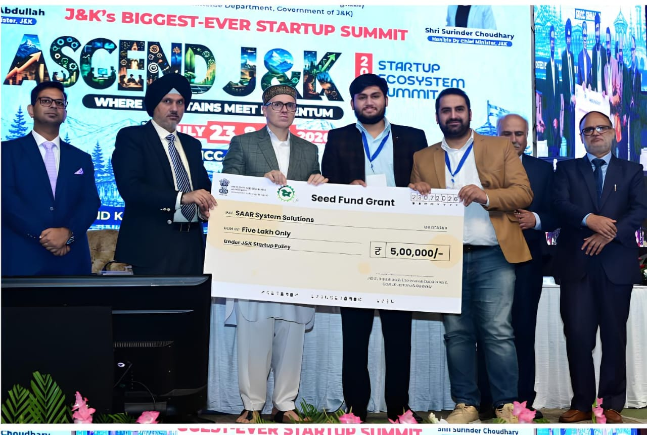 Recognition by the Chief Minister of J&K
